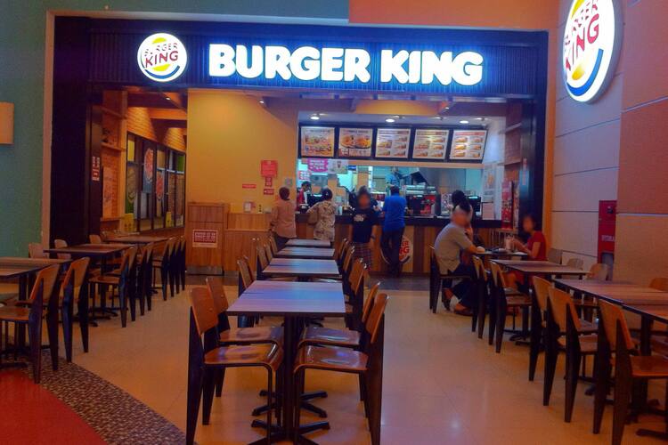 Burger King Mall Of Indonesia Kelapa Gading Jakarta